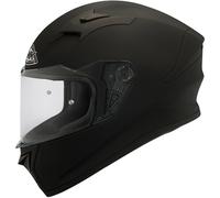 SMK Helmets Stellar Solid Motorcycle Helmet Casque de moto, noir, taille M pour homme