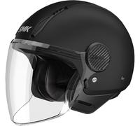 SMK Laminar Casque jet, Noir mat, Taille XXXL (64)