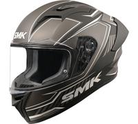 SMK Stellar Adox, casque intégral S Mat Gris Foncé/Noir Mat Gris Foncé/Noir