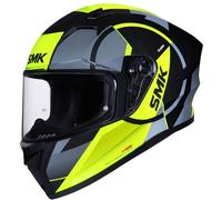 SMK Stellar Faro, casque intégral XL Mat Noir/Gris/Jaune Néon Mat Noir/Gris/Jaune Néon