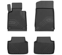 SMK Tapis de sol caoutchouc pour BMW Serie 3 E46 1998-2005 Améliorez Votre Confort de Voyage avec Le tapis noir antidérapant Auto No.77- tapis voiture Tous Temps pour Voiture, Protection Contre les sa
