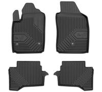 SMK Tapis de sol caoutchouc pour Fiat 500e I 2015-2020 Expérimentez un nouveau standard de voyage avec les tapis de sol antidérapants pour voiture - tapis de voiture multi-annuels pour toutes les cond