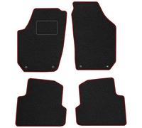 SMK tapis voiture en velours standard destiné à Skoda Fabia II 2007-2014 - Standard, Tissé, Rouge - Découvrez un nouveau confort de conduite avec un jeu de tapis de sol voiture en velours pour votre t