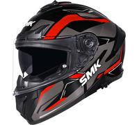 SMK Typhoon Azonix, casque intégral XXL Noir/Gris/Rouge Noir/Gris/Rouge