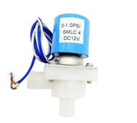 SMLC 3 4 2 Way Normally Closed 12mm Plastic Water Solenoid Valve Special Diaphragm For Foods Water System(SMLC 3,DC12V_1PC)