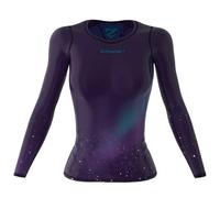 SMMASH Haut De Sport pour Femme Manche Longue T Shirt De Compression Running Yoga Fitness Sportswear Respirant Séchage Rapide Vêtements Matériau Antibactérien Fitness Gym