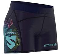 SMMASH Legging de Sport Femme Courts, Pantalon Femme Yoga Legging, Idéal pour Les Gymnases, Fitness, Matériau Antibactérien, Produit dans l'Union Européenne``