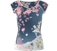 SMMASH Maillot de Compression pour Femme Manches Courtes Tee Shirt T-Shirt Fonctionnel pour Le Sport OCR Fitness Yoga Gym Vêtements de Sport Professionnel