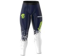 SMMASH Pantalon De Compression Hommes Leggings Legging Long Respirant Technologie Second Skin Jogging Sport Running Matériau Antibactérien