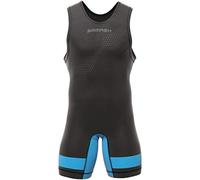 SMMASH Professionnel Wrestling Singlet Homme, Bodysuit Sport Workout, Body avec Élastique à l'Ouverture des Jambes, Matériau Antibactérien et Durable, Fabriqué dans l'UE