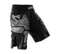 SMMASH Short D'entraînement Sport pour Homme Pantalon De Boxe Thaibox Muay Thai MMA Gym Fitness Respirant Fermeture Velcro Résistant