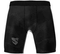 SMMASH Vale Tudo Pantalon de Sport Court pour Homme, Shorts de Kick Boxing MMA Cage Fight, Caleçon Boxing Musculation, Short Respirant pour Homme, Matériau Antibactérien, Fabriqué dans l'UE