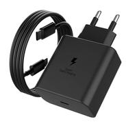 SMMKOXOI 45W USB C Chargeur Rapide Compatible avec Samsung Galaxy S25 Ultra S25+S24 S24+S23 S23+S22 Ultra S10 S9 S8 A55 A54 A53 A52 A51 A50 avec Câble de Charge Rapide et Câble de Type C de 1,8 M
