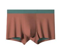 SMMZRF Lot De 3 Boxers sans Coutures pour Homme, Pur Coton, Imprimé Recto Verso, Taille Mi-Haute.-Ta Honte-3Xl