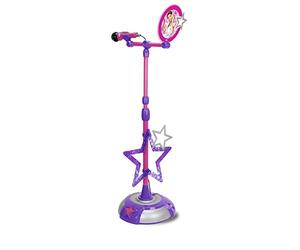 Smoby - 027223 - Instrument De Musique - Microphone Sur Pied - Violetta