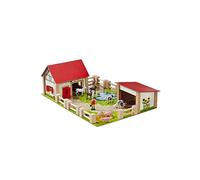 Smoby - 100004308 - Ferme en bois - Accessoires inclus Multicolore