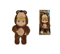 Simba - Poupée Masha avec déguisement ours, 25 cm, couleur 109301064