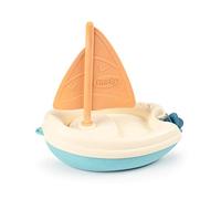 Smoby 181200 Green Bath Bateau en bioplastique Durable Issu de la Canne à Sucre Emballage 100% recyclé pour Enfants à partir de 1 an
