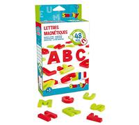 Smoby - 48 Lettres Magnétiques - Pour Tableau ou Bureau - 2 Couleurs - Rouge et Vert - 430100