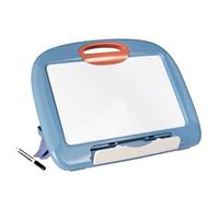 Smoby - Ardoise Nomade - Ardoise Effaçable pour Enfant - Jeu Educatif - Modulable et Transportable - Feutre et Chiffon - A Partir de 3 Ans