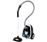 SMOBY - Aspirateur compact et peu encombrant avec un véritable bruit d'aspirateur Noir G