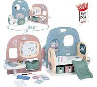Smoby - Baby Care - Creche 5 Espaces + 27 Accessoires - Poupon jusqu'a 42 cm