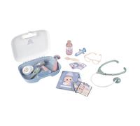 Smoby - Baby Care - Mallette de Soins - Jouet d'Imitation Pédiatre - 19 Accessoires - Poignée de Transport - A Partir de 3 Ans