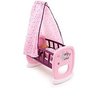 Smoby - Baby Nurse - Bercelonnette - pour Poupons et Poupées - Lit avec Système de Bascule - Tissu Lavable - 220338