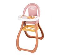 Smoby - Baby Nurse - Chaise Haute - pour Poupon Jusqu'à 42 cms - Accessoires Inclus - A Partir de 18 Mois - Fabrication Française