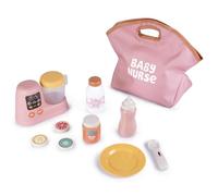 Smoby - Baby Nurse Coffret Repas - avec Accessoires et Sac de Transport - Dès 18 Mois - Fabrication française