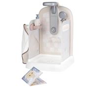 Baby Nurse - Douche - Cape de bain + pousse mousse - Douchette amovible et focntionnel - Pour poupons jusqu'à 40 cm