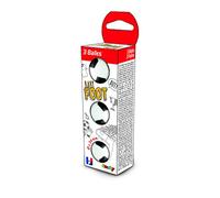 Smoby – Balles plastiques 34 mm pour baby-foot – Pack de 3 – À partir de 3 ans