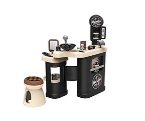 Smoby - Barber & Cut - Barber Shop - Jouet d'Imitation Barbier - Coiffure + Shampoing + Comptoir Marchand - 19 Accessoires + Tabouret - A Partir de 3 Ans - Fabriqué en France