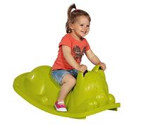 Smoby Bascule Chat – Jeu de plein air enfant – Dès 18 mois – Assise ergonomique – Vert