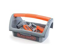 Smoby - BLACK+DECKER - Boite à Outils + 6 Outils - Jouet Bricolage Enfant - 360101