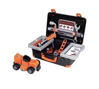 Smoby - Black+Decker - Bricolo Box - Mallette à Outils - Jouet Bricolage Enfant - Véhicule à Construire - A Partir de 3 Ans