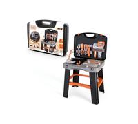 SMOBY Black+Decker Bricolo Smart Coffret établi d'activités 33 accessoires 3 ans Gris/Orange