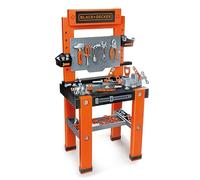 Smoby - Black+Decker - Etabli Bricolo One - Jouet Bricolage Enfant - 79 Accessoires - A Partir de 3 Ans