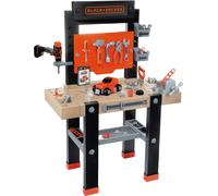 Smoby Black+Decker Établi Center - le jeu de rôle pour les enfants à partir de 3 ans