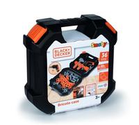 Smoby Mallette Bricolo Black+Decker - 35 accessoires - À partir de 3 ans - Fabrication française