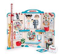 Smoby - Cabinet Médical - Jouet d'Imitation pour Enfant - Triptyque Pliable - Jouer au Docteur - Nombreux Accessoires Médicaux