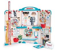 Smoby - Cabinet Médical - Jouet d'Imitation pour Enfant - Triptyque Pliable - Jouer au Docteur - Nombreux Accessoires Médicaux