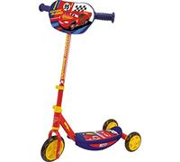Smoby - Cars - Patinette 3 Roues - Trottinette Enfant - Roues Silencieuses - 750114 Rouge