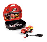 Smoby - Cars XRS - Customiz' Box - Mallette Bricolage Enfant - Voiture Flash McQueen à Construire - 23 Accessoires - 360181