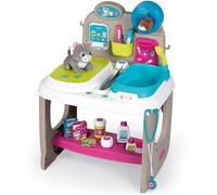 Smoby Centre Vétérinaire Avec Un Chaton Et 18 Accessoires Couleur Bleue