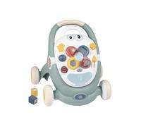 Trotty 3 en 1 - Little Smoby - Trotteur Bébé Aide Marche Tablette d'Activités Poussette - Dès 12 Mois - Fabrication française