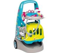 Smoby chariot vétérinaire - peluche chaton incluse - des 3 ans