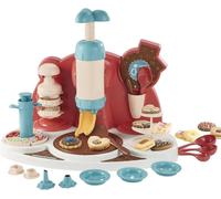 Smoby Atelier de cuisine Easy Biscuits Factory – Fabrique à gâteaux, livre recettes – Dès 5 ans