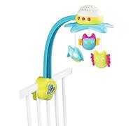 Smoby - Cotoons Mobile Etoile 2 en 1 - Sonore et Lumineux - Déclenchement à Distance - 4 Mélodies - pour Bébé dès la Naissance - 110116