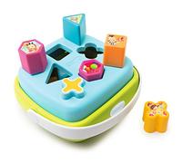 Smoby - Cotoons Panier des Formes - 8 Formes à Encastrer ou Empiler - Jouet pour Bébé dès 12 Mois - 110410